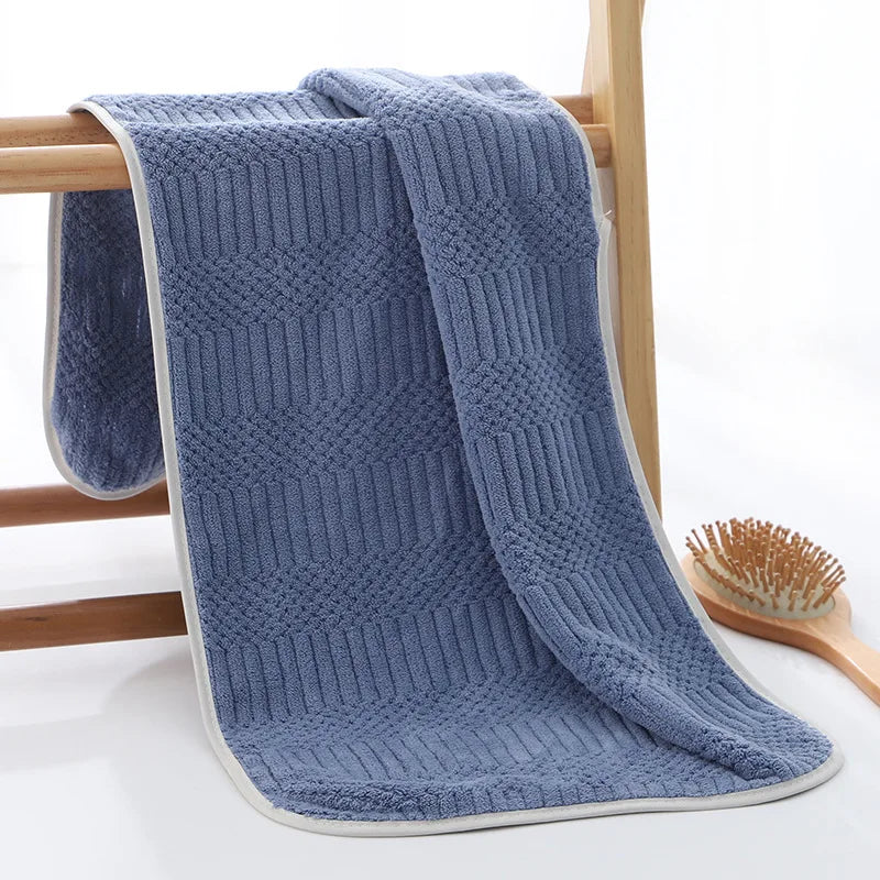 5pcs  Towels Set, Microfiber Soft Highly Absorbent, Quick Dry