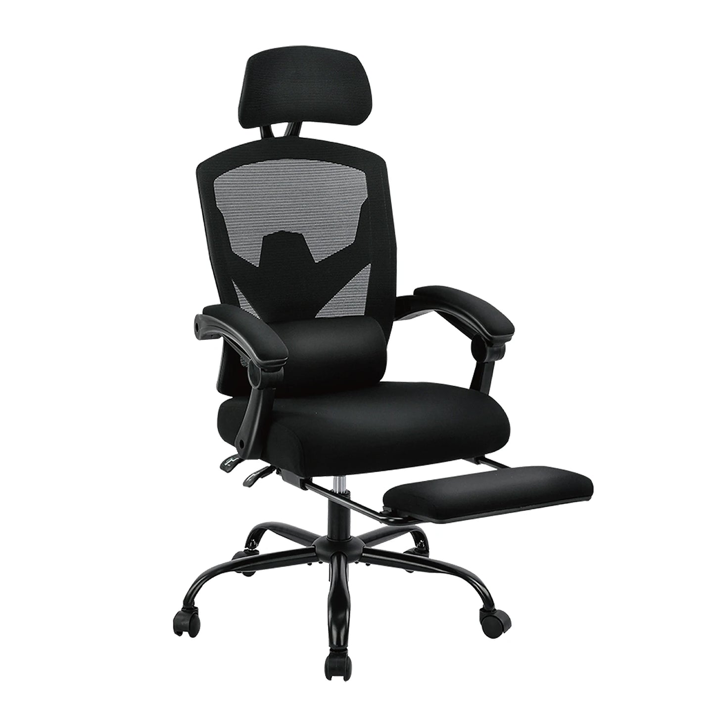 JHK Reclining High Back Rocking Gaming Chair Computer Desk Swivel Rolling