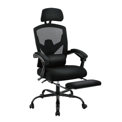 JHK Reclining High Back Rocking Gaming Chair Computer Desk Swivel Rolling