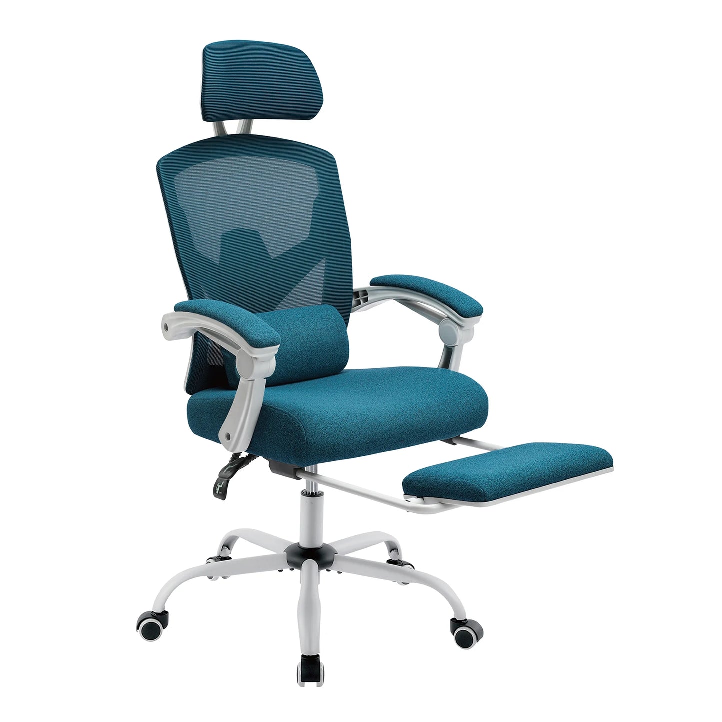 JHK Reclining High Back Rocking Gaming Chair Computer Desk Swivel Rolling