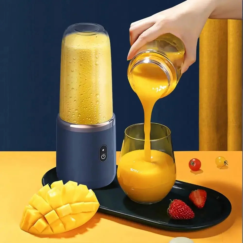 Portable Rechargeable Blender & Juicer  Smoothie Maker & Ice Crusher