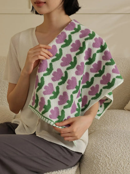 Retro Striped Combed  Cotton Towel  Face Towel and  Bath towel