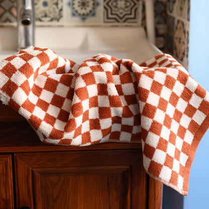 Retro Striped Combed  Cotton Towel  Face Towel and  Bath towel