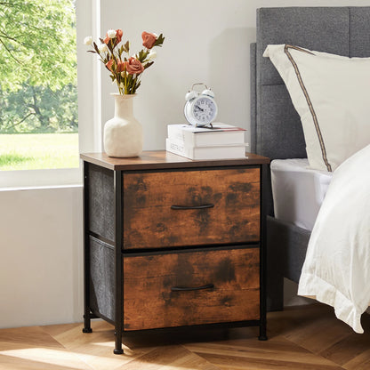 JHK Nightstand Bedside Storage