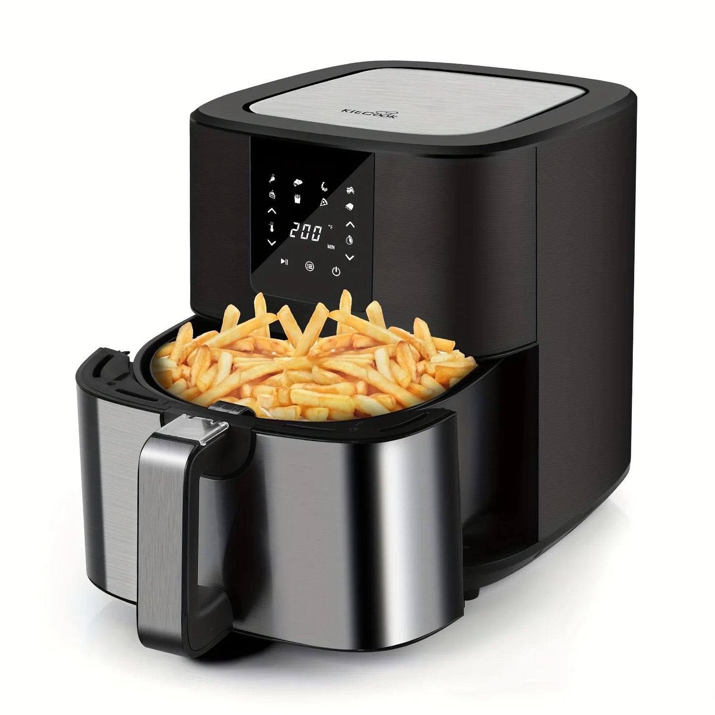 Large Air Fryer, 1500W 7QT, Digital Touch Screen,