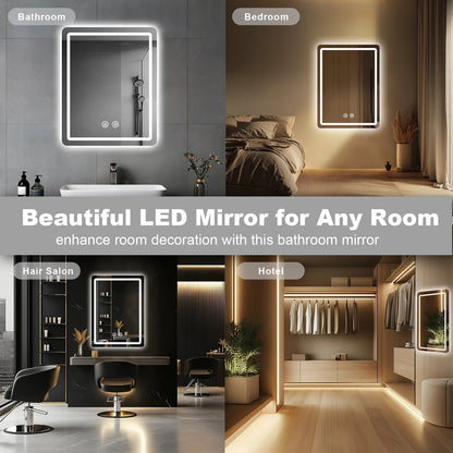 20x28 inch LED Bathroom Mirror Vanity Mirrors