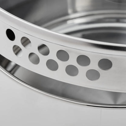 Oven Safe Stainless Steel Saucepan with Straining Lid 1qt Dishwasher