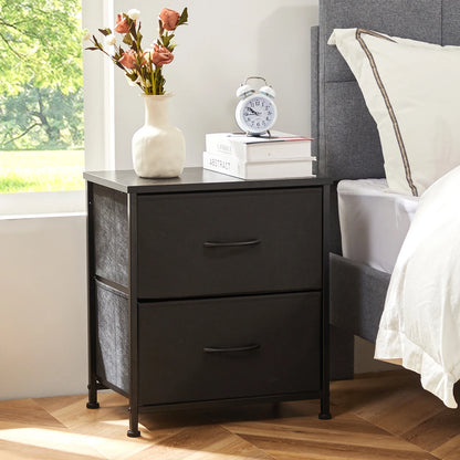 JHK Nightstand Bedside Storage