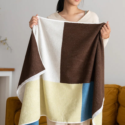 Retro Striped Combed  Cotton Towel  Face Towel and  Bath towel