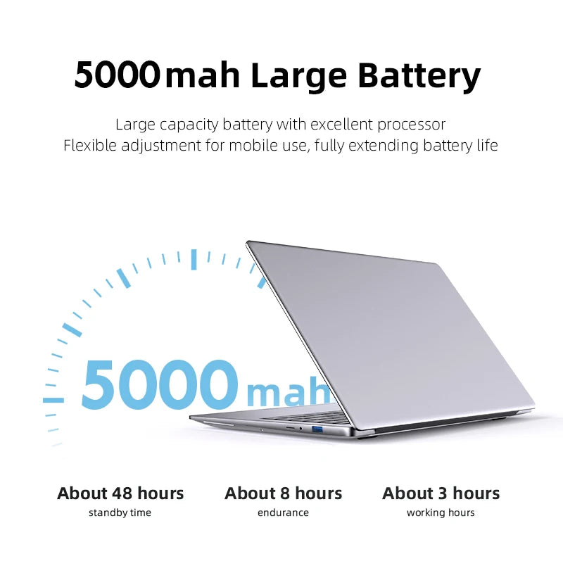 14.1" Ultra Slim Windows 11 Pro Laptop Computer W