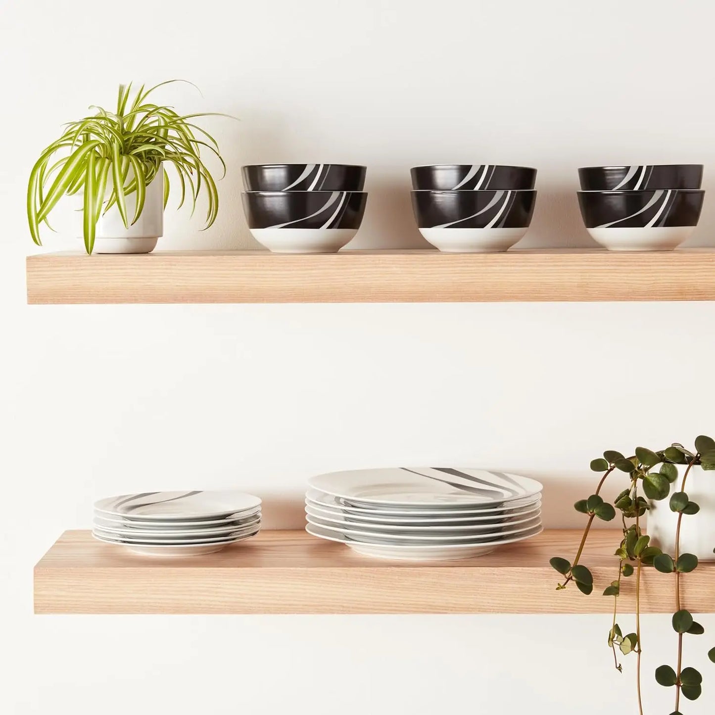 18-Piece Dinnerware Set for 6, Microwave & Dishwasher Safe