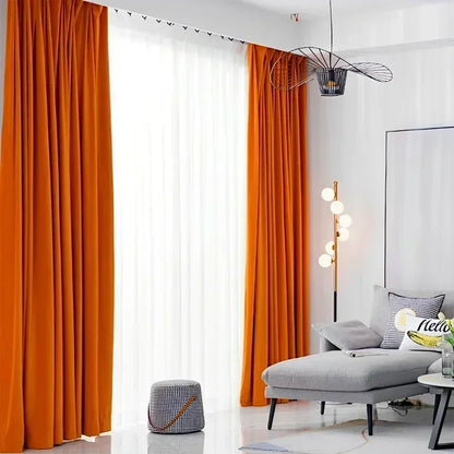 Curtains for Living Room  Bedroom   Velvet  Fabric  Custom Size