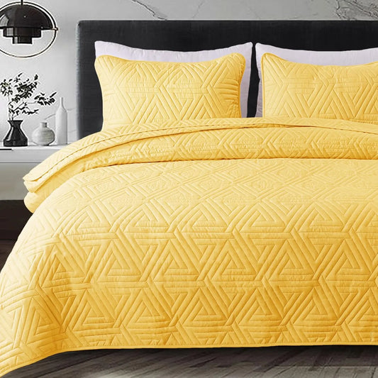 Height
5.00
unit
Organization
:California King Quilt Set, 3-Piece l Bedspread with Pillow Shams,