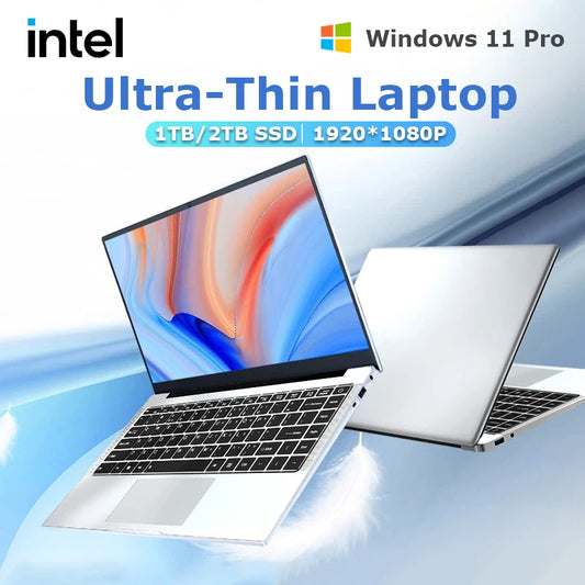 14.1" Ultra Slim Windows 11 Pro Laptop Computer W