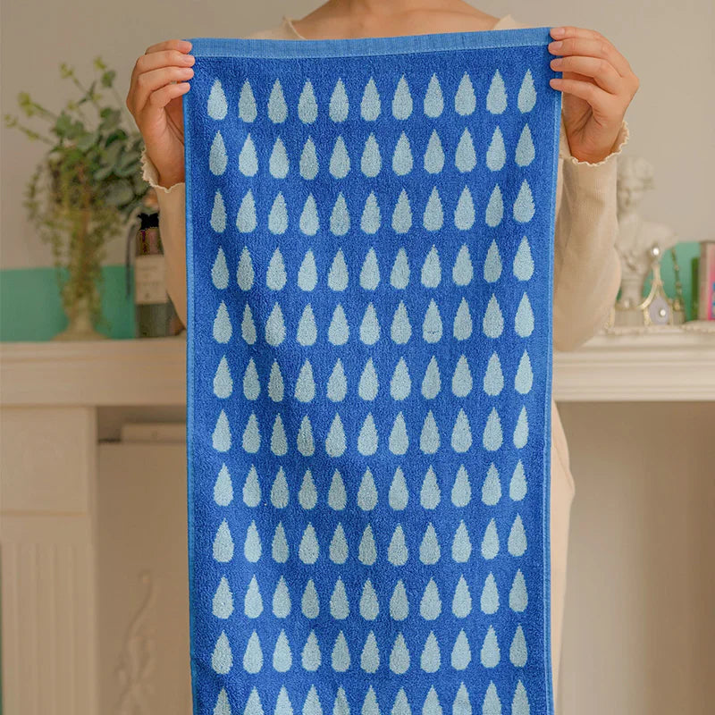 Retro Striped Combed  Cotton Towel  Face Towel and  Bath towel