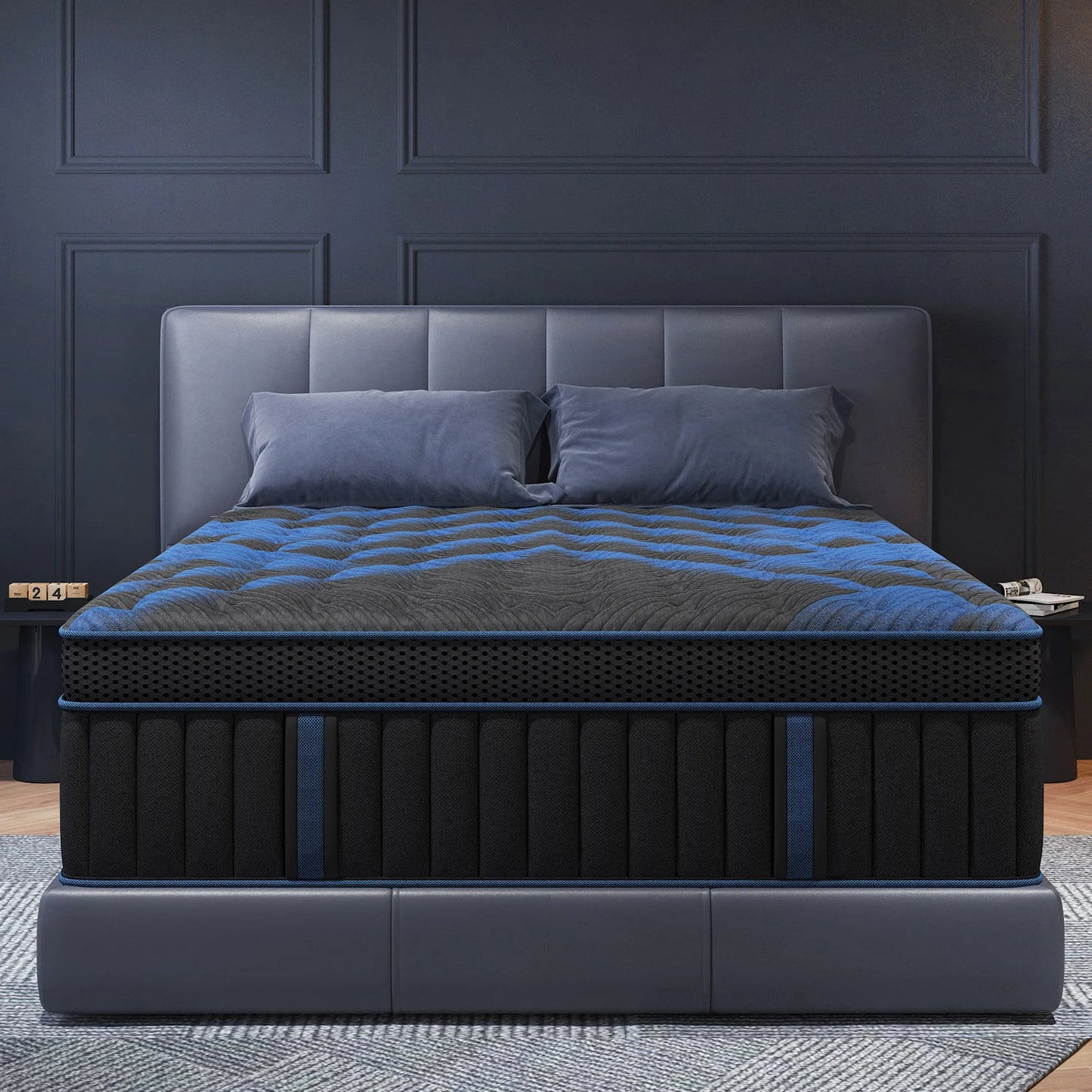 12"Gel Memory Foam  Mattress Medium Firm, Motion Isolation