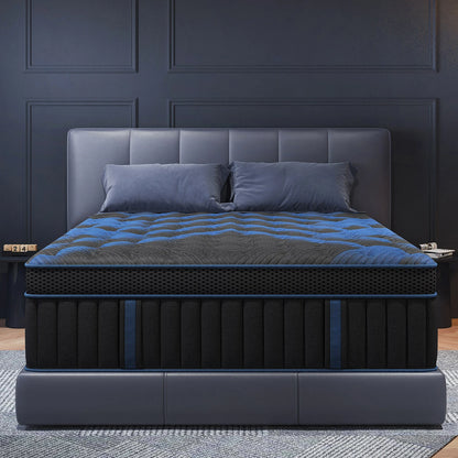 12"Gel Memory Foam  Mattress Medium Firm, Motion Isolation