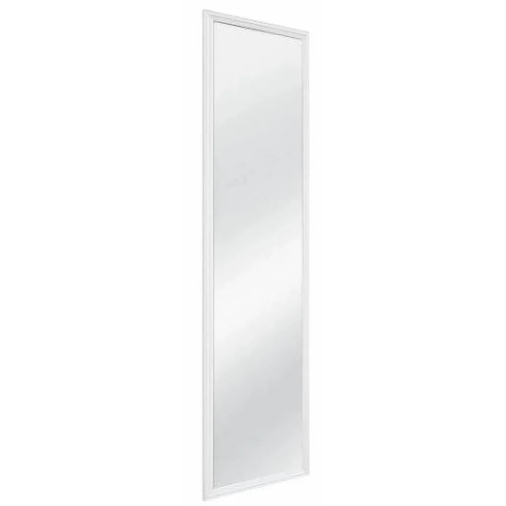 Mainstays 13x49 White Rectangle Large Wall Mirror for Bathroom or Living Room