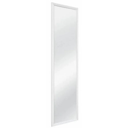 Mainstays 13x49 White Rectangle Large Wall Mirror for Bathroom or Living Room