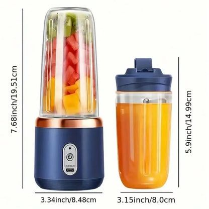 Portable Rechargeable Blender & Juicer  Smoothie Maker & Ice Crusher