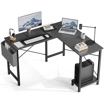 JHK Gaming Corner 50 Inch  Storage Shelf & Side Bag for Home Office