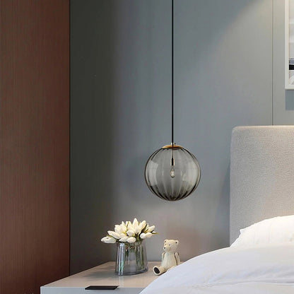 Spherical lampshade Pendant Light
