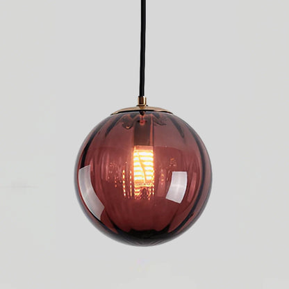 Spherical lampshade Pendant Light