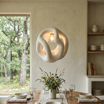 Round Hollow Pendant Lamp