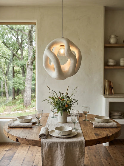 Round Hollow Pendant Lamp
